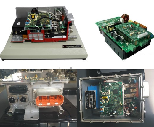 HY-QCX705B汽車電機(jī)控制器變頻控制器解剖臺架