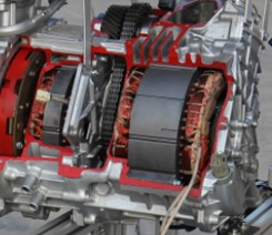 HY-QCX704混合動力汽車變速箱解剖展示臺